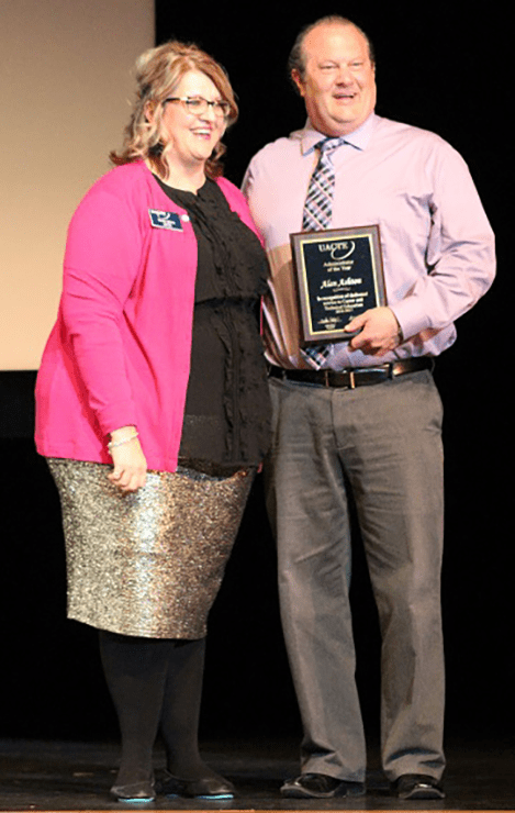 Nebo’s CTE administrator recognized by state