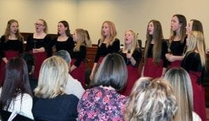 The Mapleton Junior High Choir.Photo: Nebo School District mapleton junior
