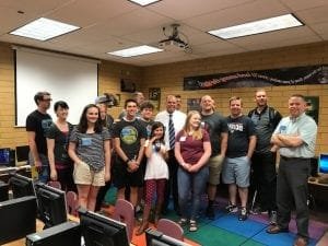 GoReact employees volunteer for My Story Matters.Photo: My Story Matters