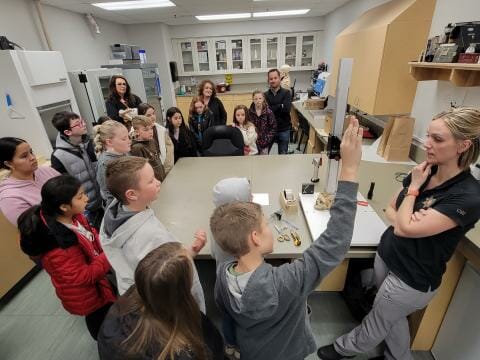 Goshen Fifth-Graders Visit the Utah County Sheriff’s Campus