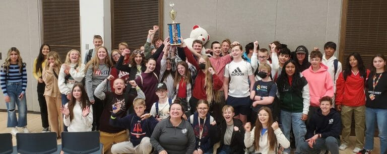 Springville Junior Dual Language Students Earn Sweepstakes Award