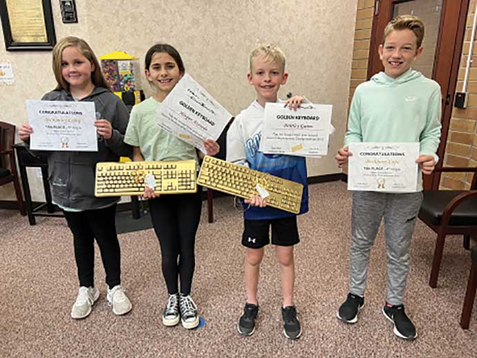 Nebo Elementary Students Compete at Seventh Annual Keyboarding Competition