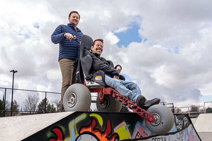 All-terrain wheelchair sends Springville friends on extreme adventures advocating for inclusive experiences