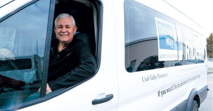 Jim Bethel, with Utah Valley Rides, has been working with the program since 2017.