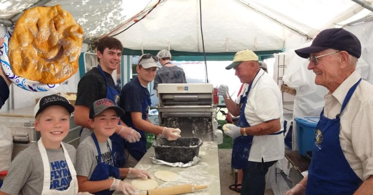 Springville Kiwanis Scone Booth