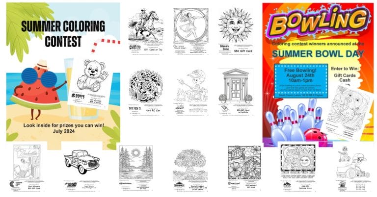 Summer 2024 Color Me Utah Summer Coloring Contest