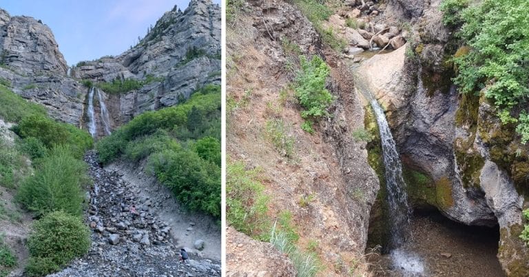 Waterfalls to cool down to in Utah and Juab County.