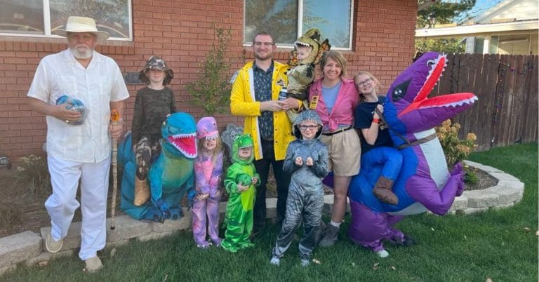 Payson grandpa’s love for grandchildren shows in Halloween cameo appearances 