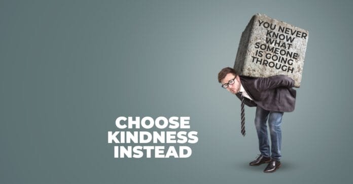 You never know what someone is going through