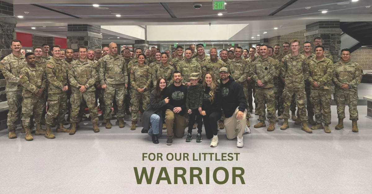 7-Year-Old with Brain Tumor Finds Strength in Support from SFHS and Utah Army National Guard.