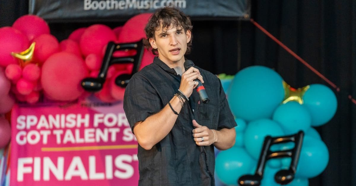 Noah Losito at Spanish Fork's Got Talent.