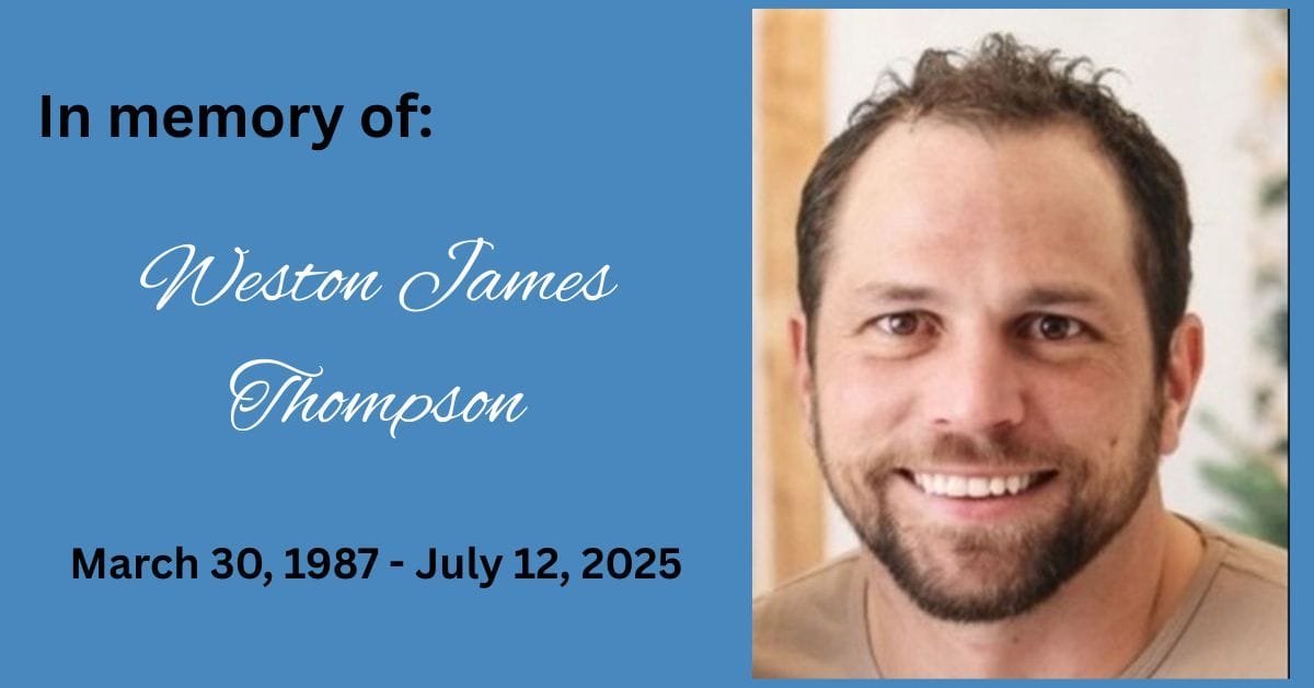 Obituary: Weston James Thompson