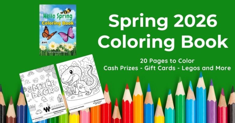 Spring 2026 Coloring Book – Print at Home