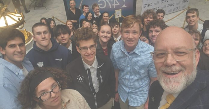 Rep. Doug Welton balancing his roles as a Utah State Representative and a high school teacher.