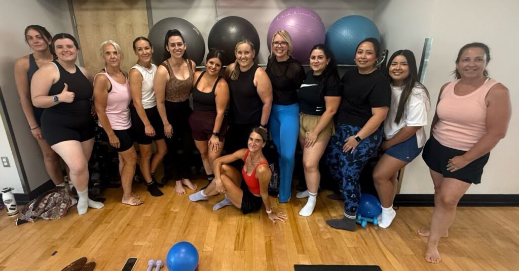 upbeat pilates clyde recreation center lauren mortensen
